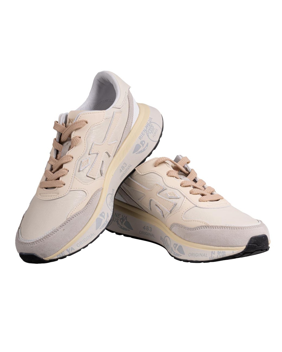 shop PREMIATA  Scarpa: Premiata Sneakers "Lauryn 7788".
Realizzata con materiali di alta qualità, combina suede e pelle per un look distintivo.
La suola, arricchita dagli iconici dettagli stile Premiata, esalta l'identità urban e casual-chic.
Composizione: Suola: 70% EVA 30% RUBBER UPPER: 15% PU 45% NY 15% PA 20% CALF LEATHER 5% HAIRY CALF LINING: 86% GOAT LEATHER 14% PU.
Made in Italy.. LAURYN-7788 number 755627